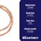 The Bead Chest Oval Olive Wood Beads from Bethlehem – Handcrafted in the Holy Land – 8 x 6mm, Natural – Perfect for Jewelry Making, Rosaries, Crafts & DIY Projects